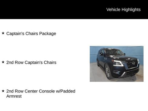Used 2021 Nissan Armada SL w/ Captain's Chairs Package AWD/4WD image 39