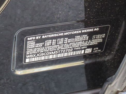 Certified 2021 BMW X1 xDrive28i w/ Convenience Package image 35