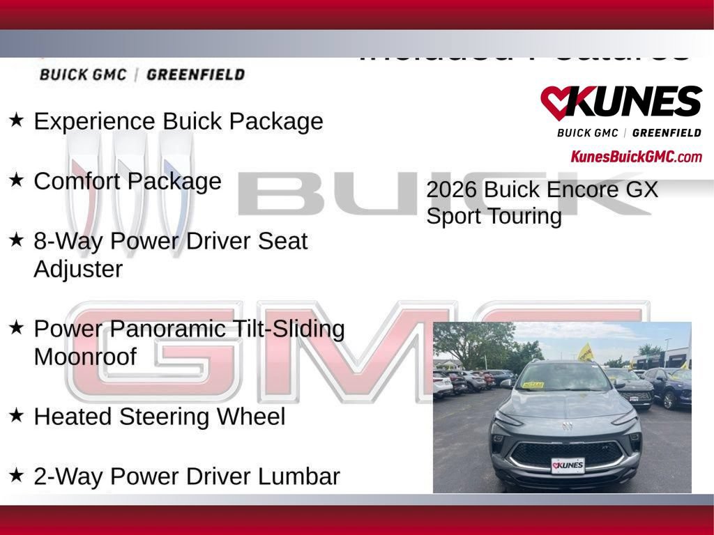 New 2026 Buick Encore GX Sport Touring w/ Comfort Package AWD/4WD image 3