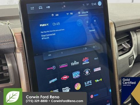 Certified 2022 Ford F150 Lightning Lariat w/ Tow Technology Package AWD/4WD image 18