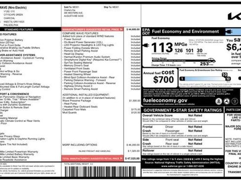 Used 2024 Kia Niro Wave w/ Wave Preserve Package FWD image 28