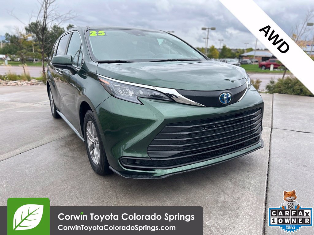 Used 2025 Toyota Sienna LE AWD/4WD 360° Tour