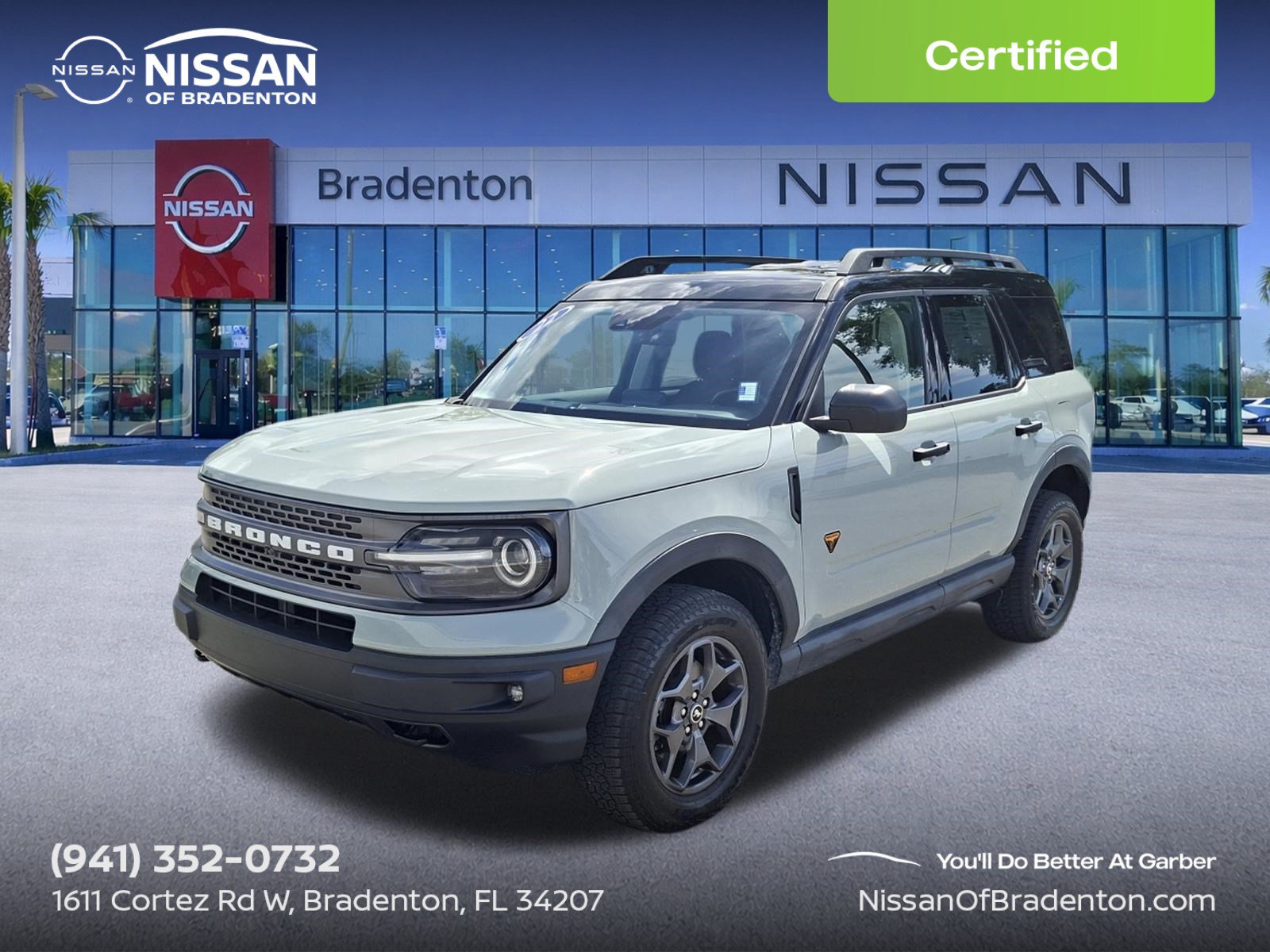 Used 2022 Ford Bronco Sport Badlands AWD/4WD image 1