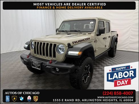 Used 2022 Jeep Gladiator Rubicon w/ LED Lighting Group AWD/4WD image 1