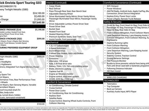 Used 2024 Buick Envista Sport Touring w/ Convenience I Package image 2