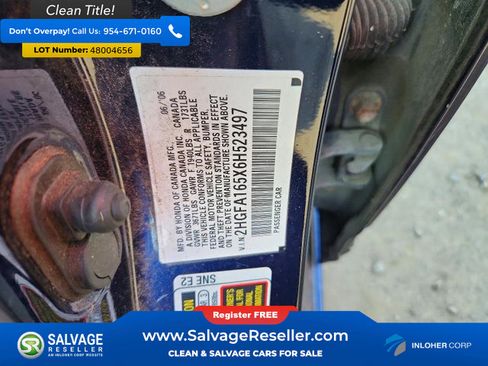 Used 2006 Honda Civic LX image 16