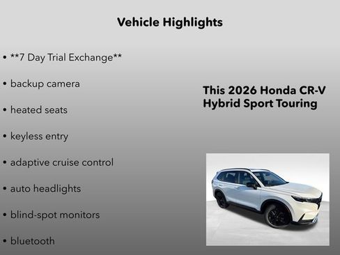 New 2026 Honda CR-V Sport Touring image 5