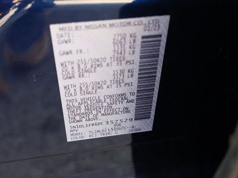 Used 2023 INFINITI QX60 Luxe w/ Cargo Package image 61