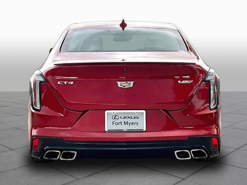 Used 2022 Cadillac CT4 V w/ Technology Package RWD image 5