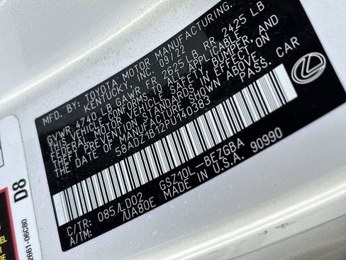 Used 2023 Lexus ES 350 w/ Premium Package image 35