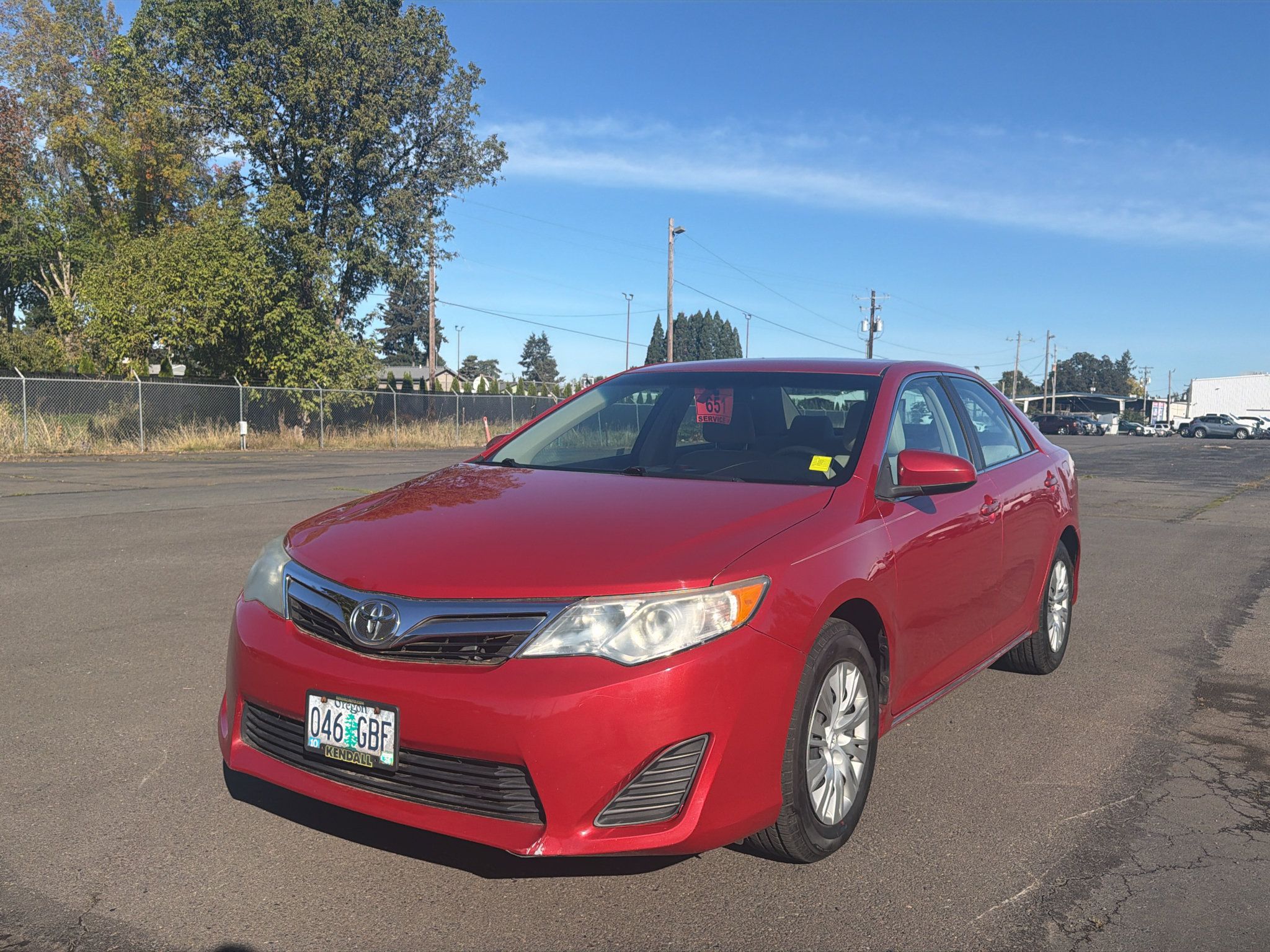 Used 2012 Toyota Camry LE FWD image 4