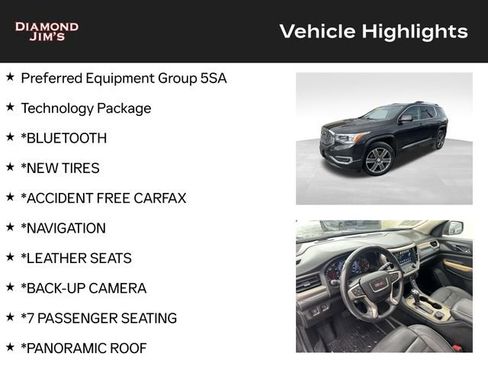 Used 2017 GMC Acadia Denali w/ Technology Package image 4