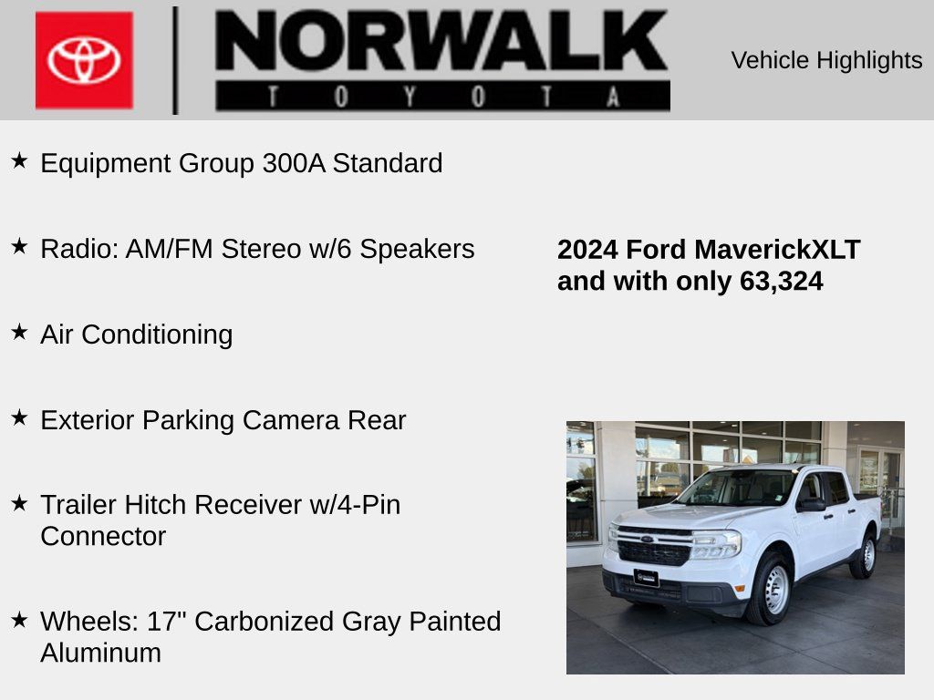 Used 2024 Ford Maverick XLT FWD image 10