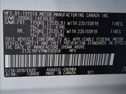Used 2021 Toyota RAV4 XLE Premium FWD image 21