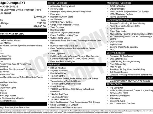 Used 2014 Dodge Durango SXT RWD image 2
