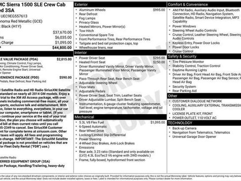 Used 2014 GMC Sierra 1500 SLE w/ Texas SLE Value Package RWD image 1