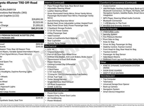 Used 2018 Toyota 4Runner TRD Off-Road Premium image 6