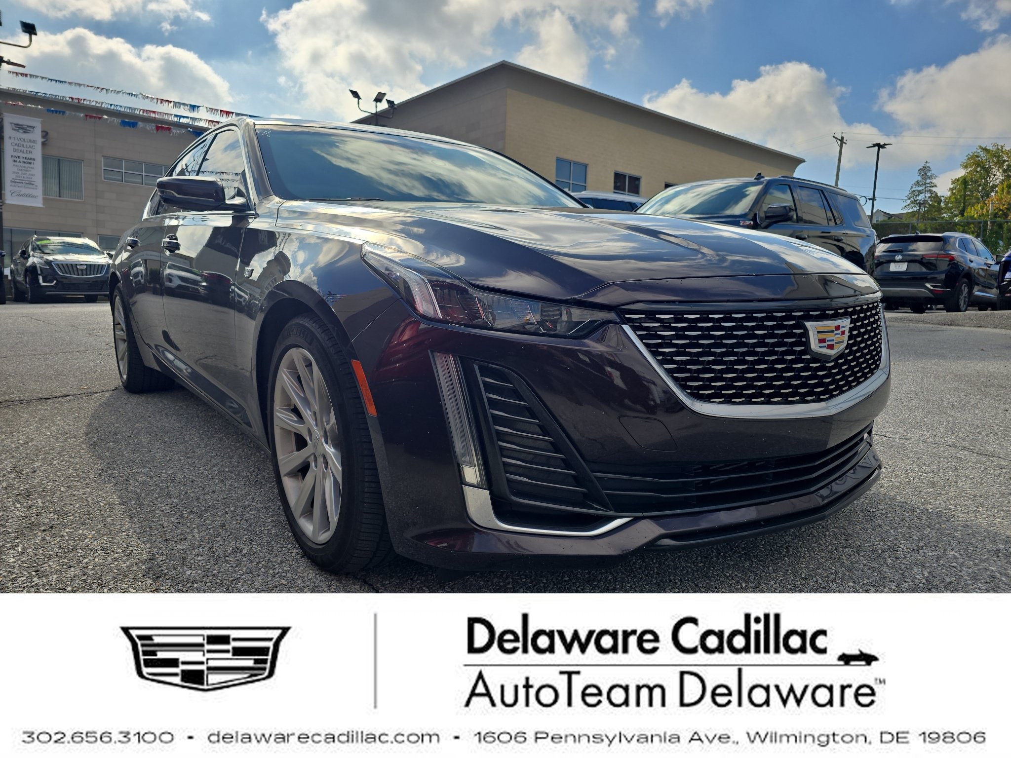 Used 2021 Cadillac CT5 Luxury w/ Sun And Sound Package RWD image 1