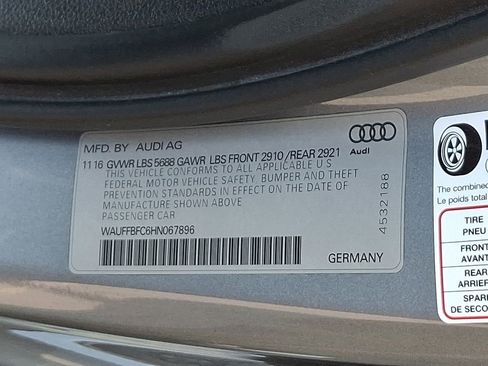 Used 2017 Audi S6 Premium Plus w/ Black Optic Package AWD/4WD image 29