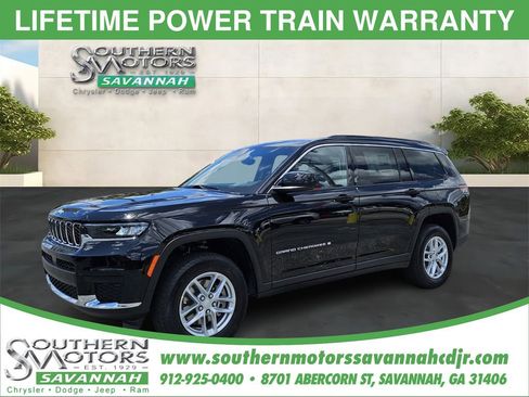 New 2025 Jeep Grand Cherokee L Laredo w/ Luxury Tech Group I RWD image 1