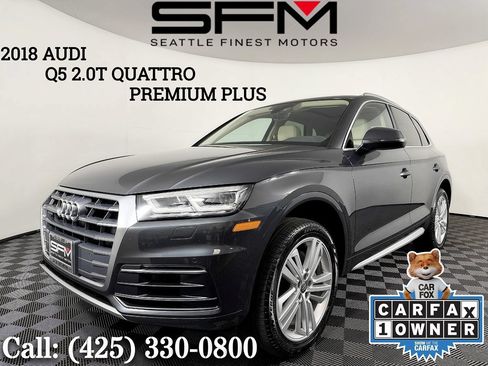 Used 2018 Audi Q5 2.0T Premium Plus w/ Premium Plus Package AWD/4WD image 1