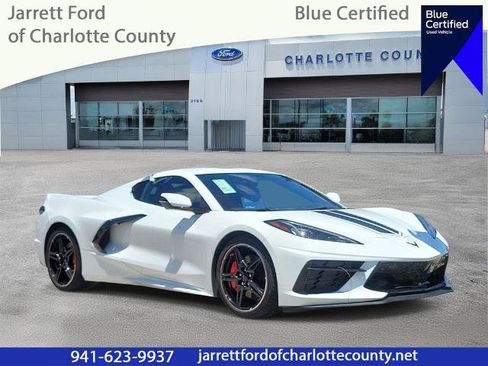 Used 2023 Chevrolet Corvette Stingray Preferred Cpe w/ Z51 Performance Package RWD image 1