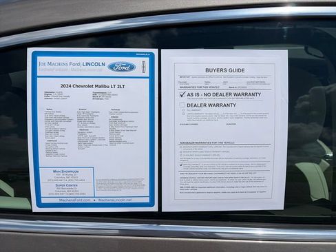 Used 2024 Chevrolet Malibu LT FWD image 36