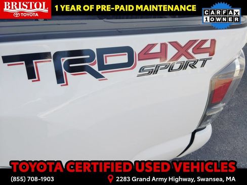 Certified 2023 Toyota Tacoma TRD Sport w/ Technology Package AWD/4WD image 37