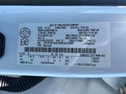 Used 2022 Ford F150 XLT w/ Equipment Group 302A High image 28