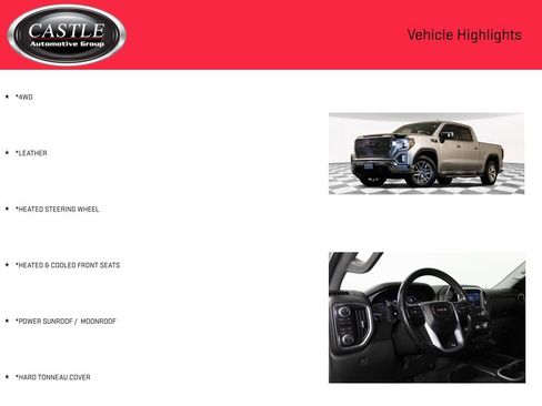 Used 2019 GMC Sierra 1500 SLT w/ SLT Premium Plus Package image 3