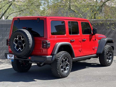 Used 2021 Jeep Wrangler Unlimited Rubicon 4xe w/ Cold Weather Group AWD/4WD image 8