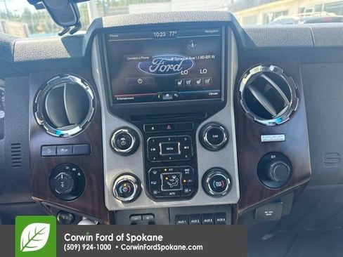 Used 2015 Ford F350 Lariat w/ Lariat Chrome Package AWD/4WD image 14