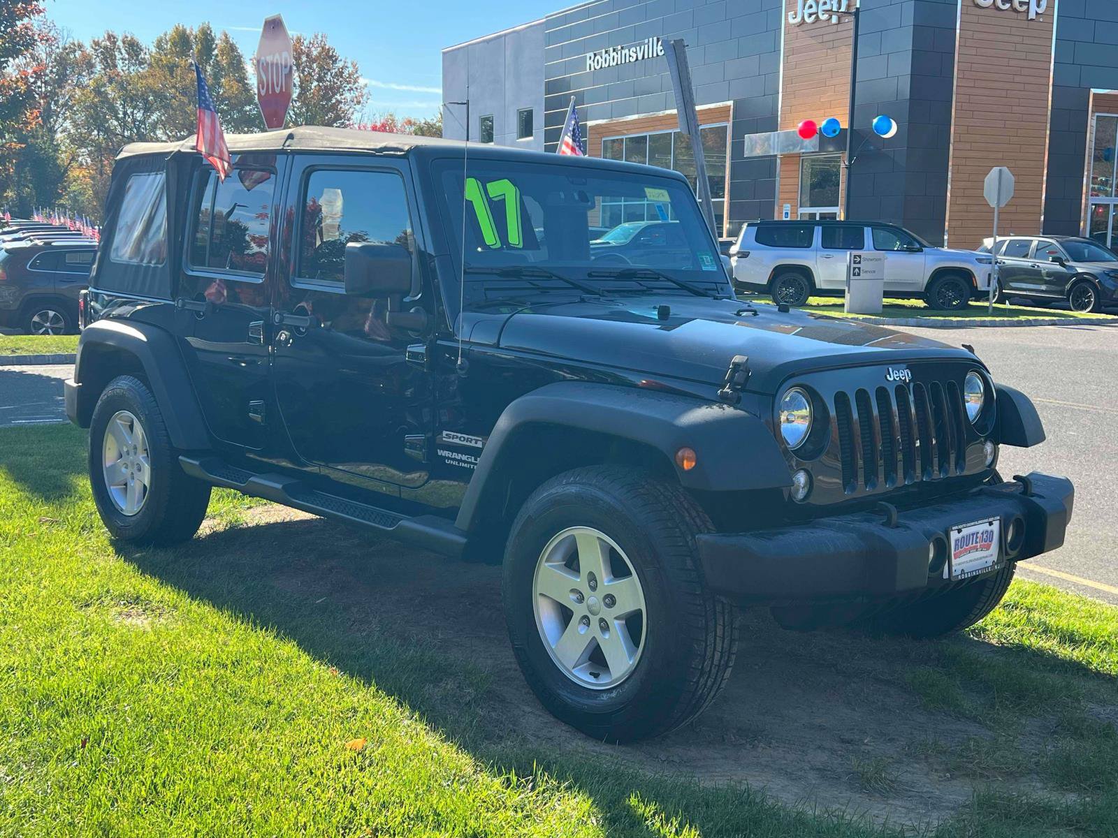 Used 2017 Jeep Wrangler Unlimited Sport w/ Quick Order Package 24S AWD/4WD image 1