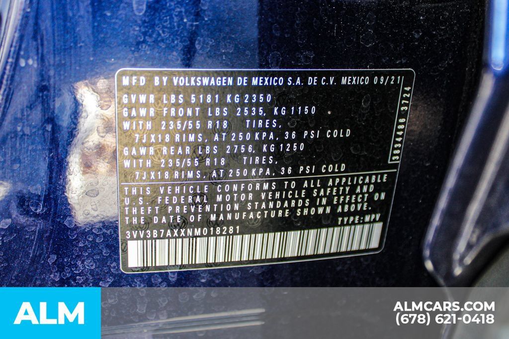 Used 2022 Volkswagen Tiguan SE FWD image 42