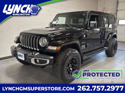 Used 2022 Jeep Wrangler Unlimited Sahara w/ Cold Weather Group image 1