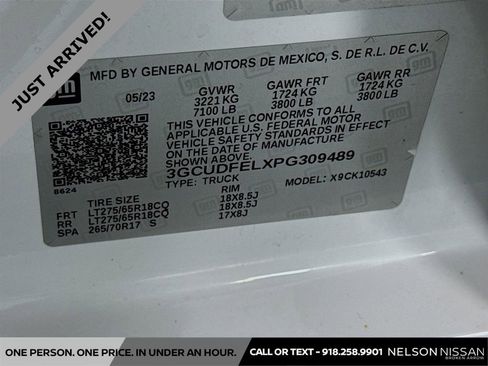 Used 2023 Chevrolet Silverado 1500 LT Trail Boss w/ Convenience Package II AWD/4WD image 33