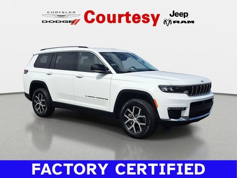 Certified 2023 Jeep Grand Cherokee L Limited AWD/4WD image 1