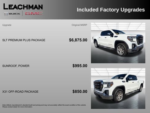 Used 2019 GMC Sierra 1500 SLT w/ SLT Premium Plus Package image 11