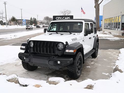 Used 2021 Jeep Wrangler Unlimited Sport image 1