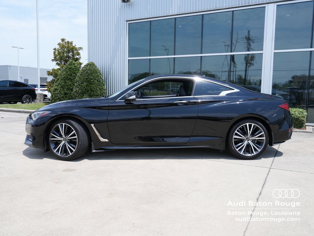 Used 2021 INFINITI Q60 3.0t Luxe w/ Cargo Package AWD/4WD image 2