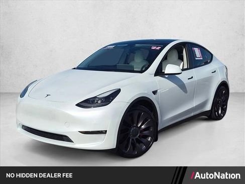 Used 2022 Tesla Model Y Performance AWD/4WD image 1