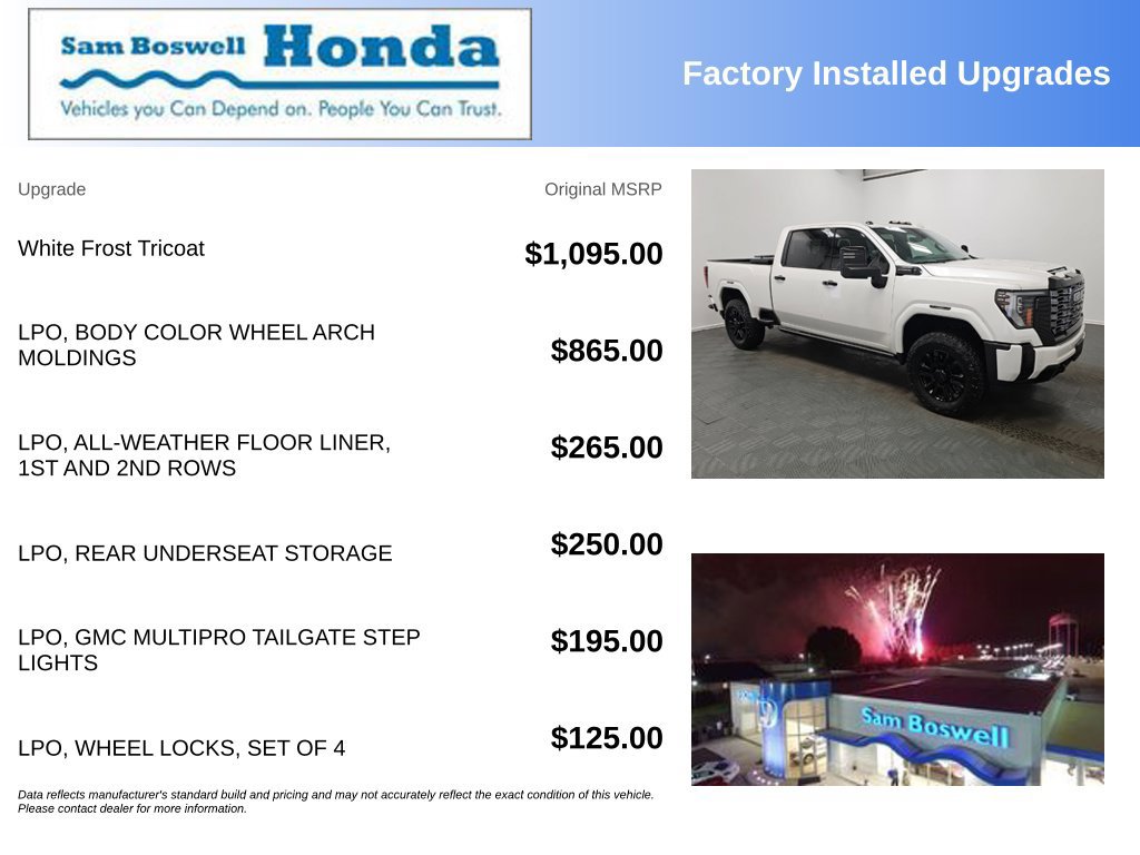 Used 2025 GMC Sierra 2500 Denali Ultimate AWD/4WD image 4