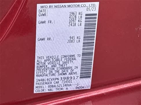 Used 2023 Nissan Altima 2.5 SR image 37