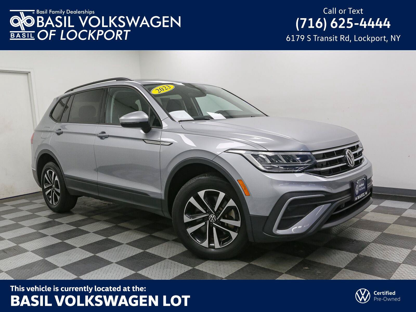 Certified 2023 Volkswagen Tiguan S w/ Driver Assistance Package AWD/4WD image 1