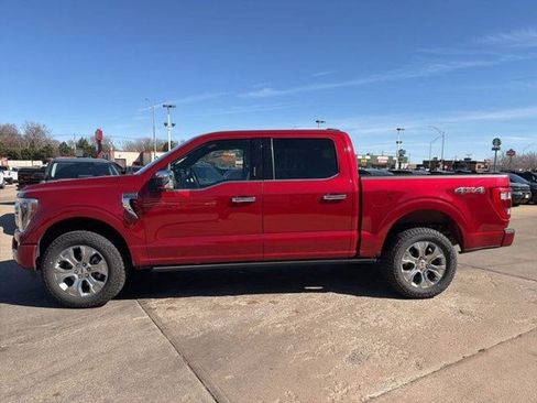 Used 2022 Ford F150 Platinum w/ Bed Utility Package AWD/4WD image 4