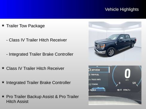Used 2023 Ford F150 Lariat w/ Trailer Tow Package AWD/4WD image 12
