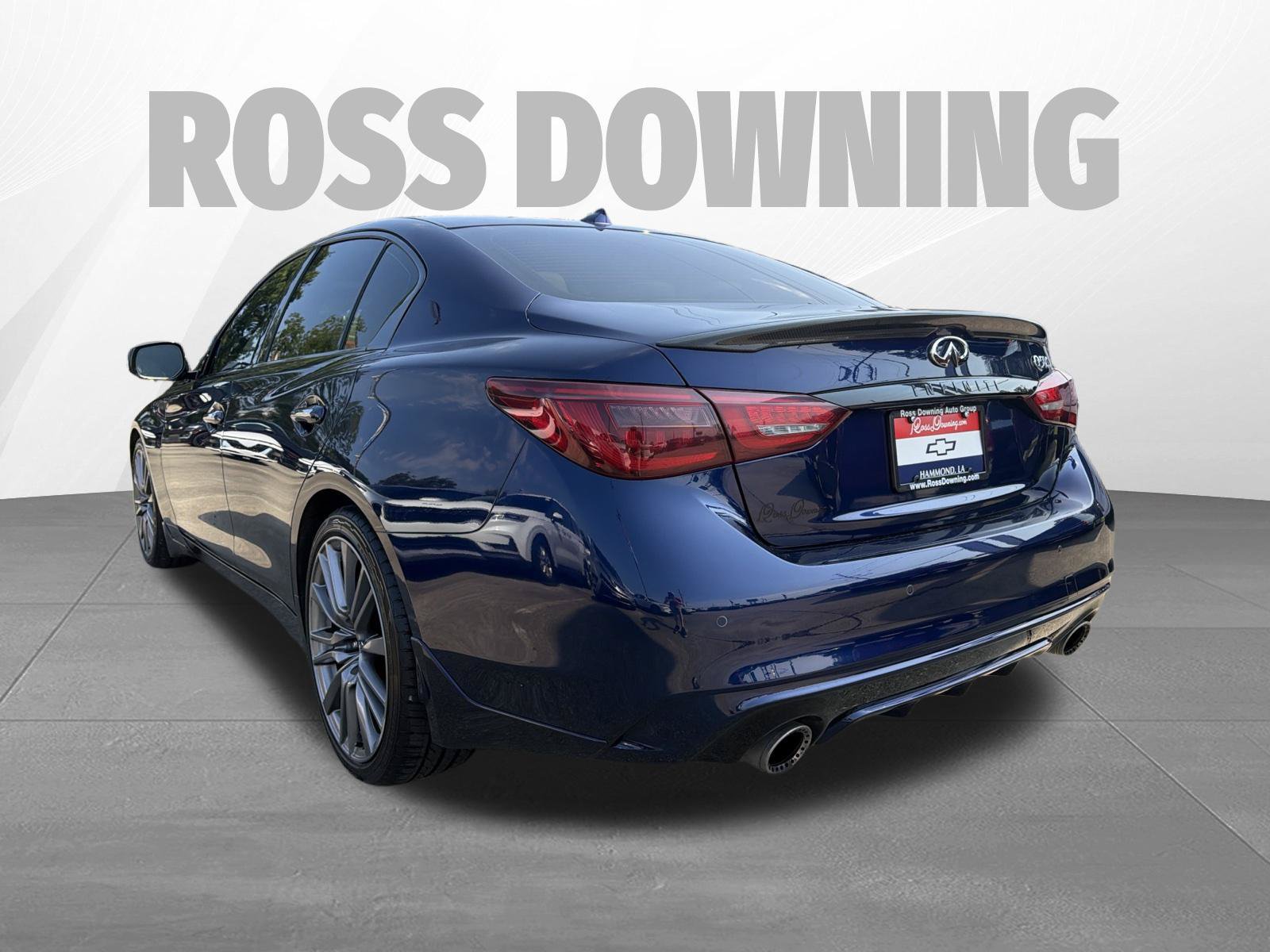 Used 2022 INFINITI Q50 Red Sport 400 w/ Carbon Fiber Package RWD image 6