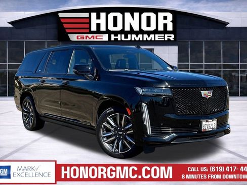 Used 2022 Cadillac Escalade ESV Sport w/ Touring Package AWD/4WD image 1