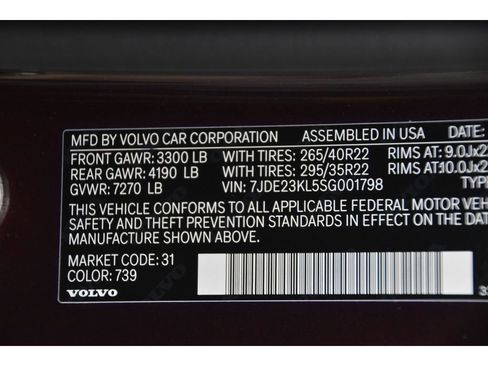 Used 2025 Volvo EX90 Ultra image 27