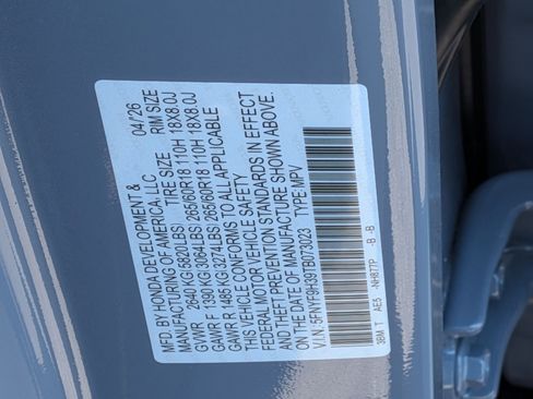 New 2026 Honda Passport RTL image 40